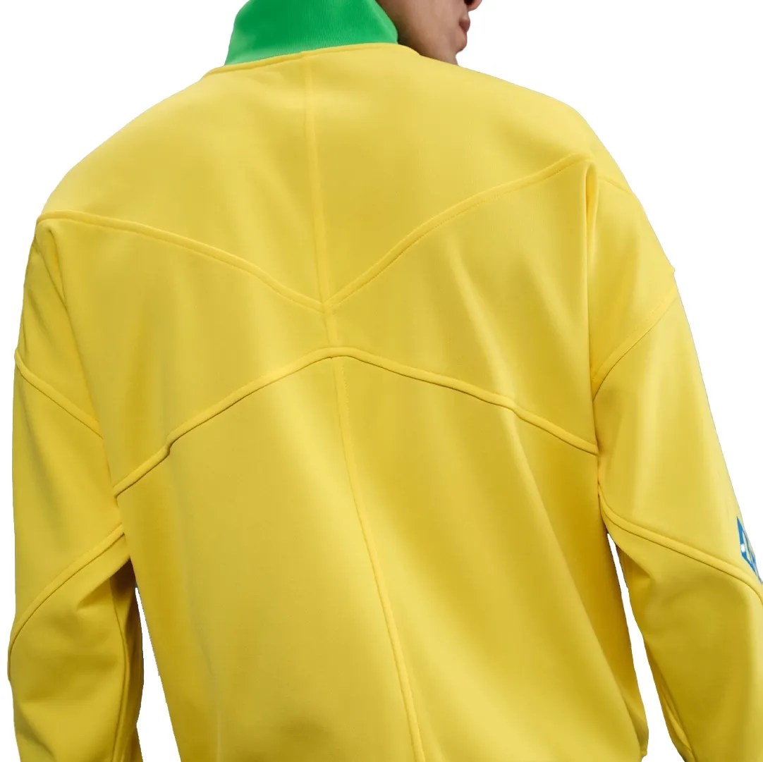Nike Jaqueta FZ9388-718 M BRASIL ACDPR ANTH Amarelo Poliester -2-